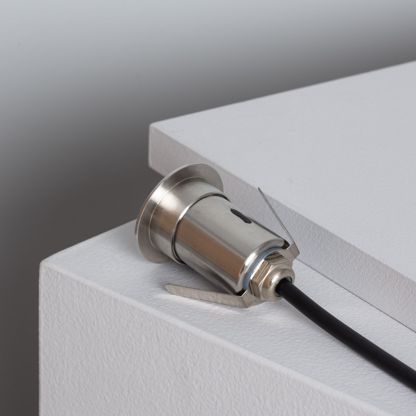 Foco LED 1W Empotrable en Suelo Aluminio IP65 Tiziano