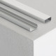 Perfil de Aluminio 1m para Neón LED Flexible Monocolor
