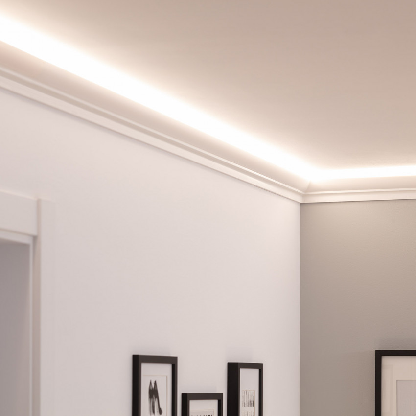 Ervaren persoon Integraal Overtollig Sierlijst voor LED Strip 2m Classic - Ledkia