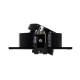 Aro Downlight Cuadrado Basculante para Bombilla LED GU10 Corte Ø75 mm