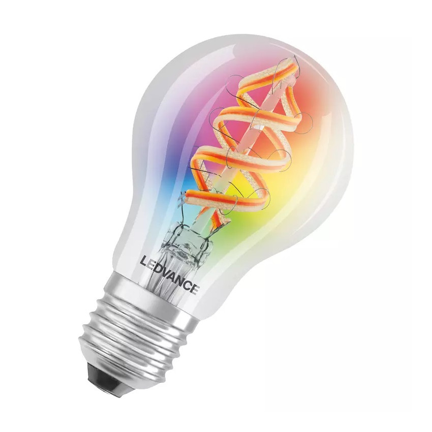 LED Lamp Filament E27 4.5W 300 lm A60 WiFi RGBW LEDVANCE Smart+