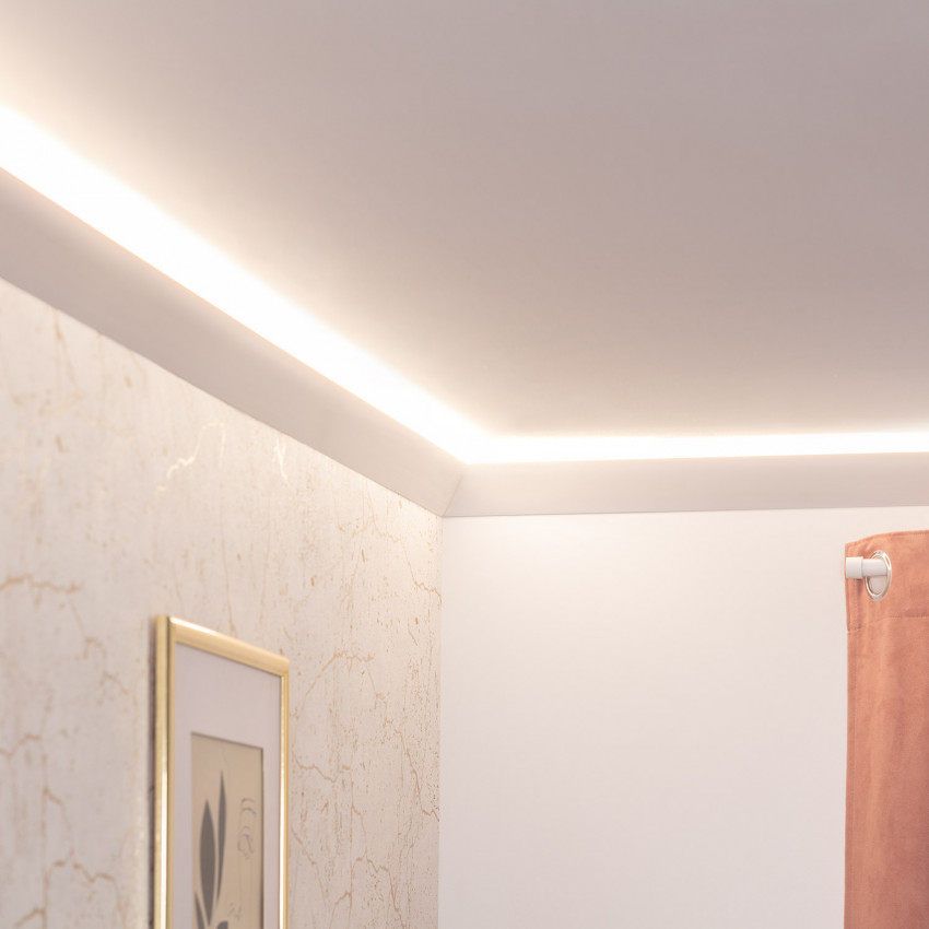 Sierlijst voor LED Strip 2m Diagonaal Modern
