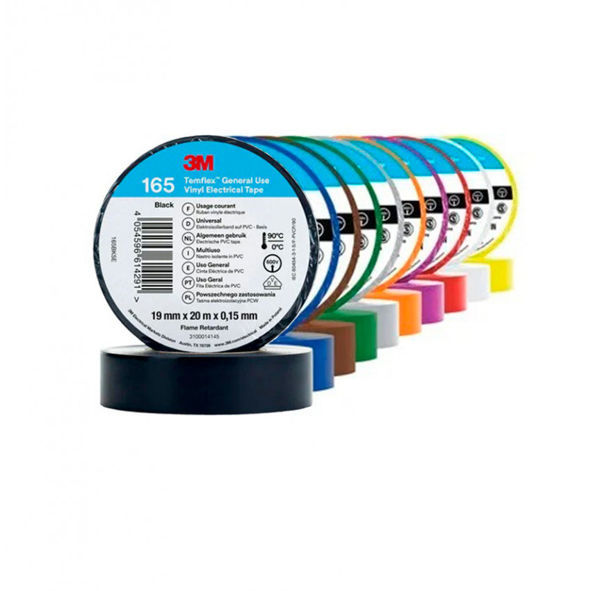 Isolatietape Temflex 165 19mm x 20m 3M 7100184800