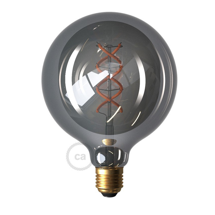 LED Lamp Filament E27 5W 150 lm G125 Dimbaar Smoky Creative-Cables DL700179
