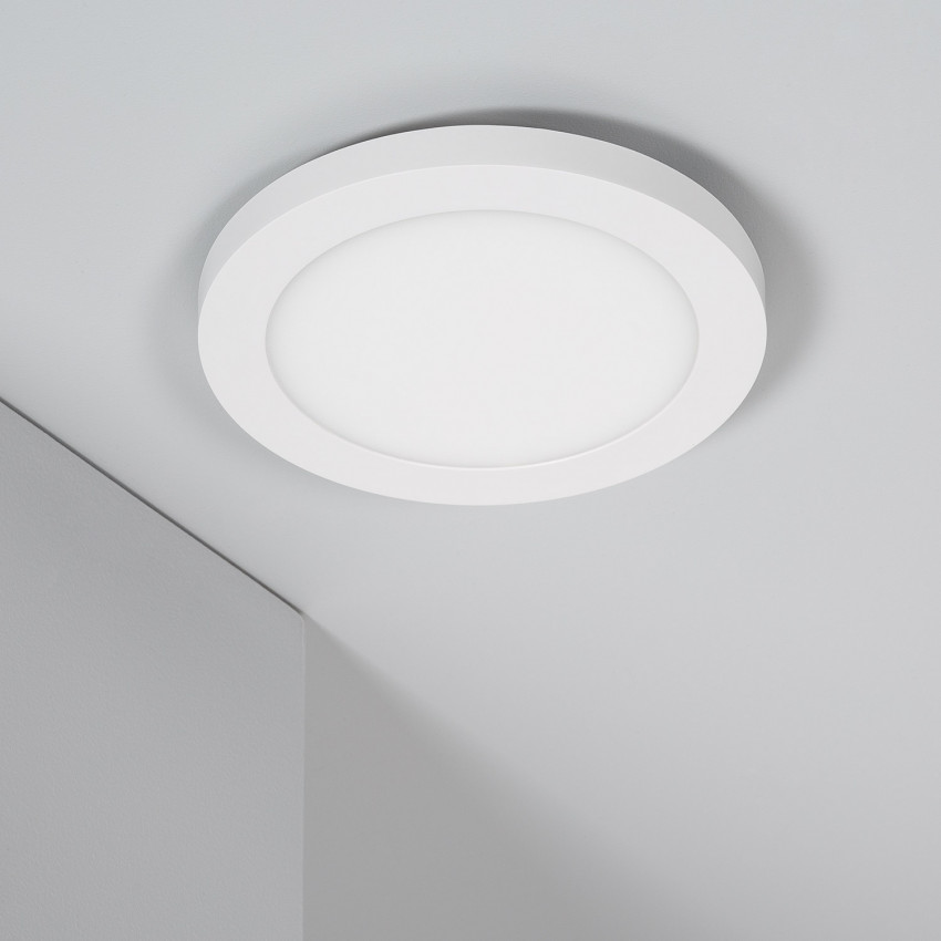 Placa LED Tª Color Seleccionable Circular SuperSlim 6W Regulable