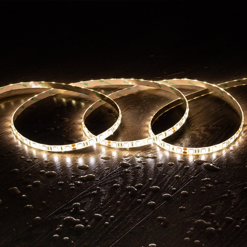 LED Strip 24V DC SMD5050 60LED/m 5m IP65 Breedte 10mm