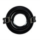 Aro Downlight Circular Basculante para Bombilla LED GU10 Corte Ø75 mm