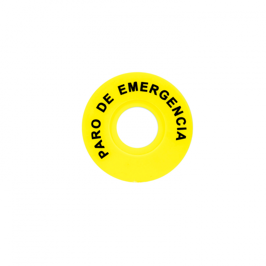 Nood Stop Label voor Drukknop MAXGE Ø40 