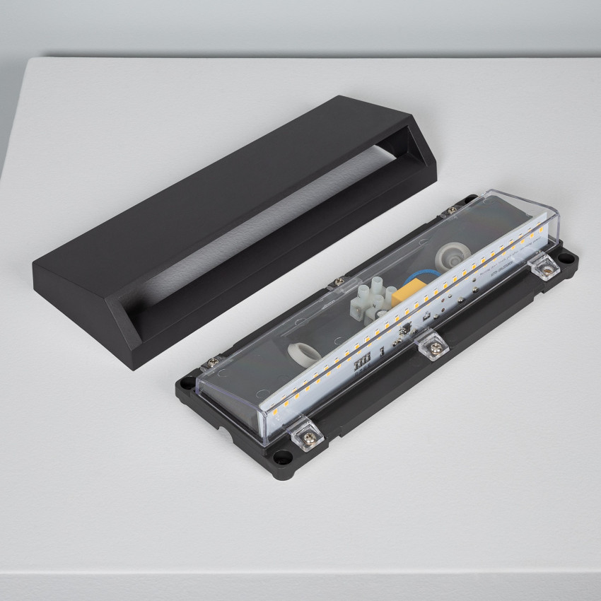 Aplique de Pared LED Túnez IP65 4W Negro