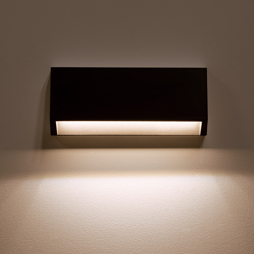 Aplique de Pared LED Valeta IP65 3W Negro