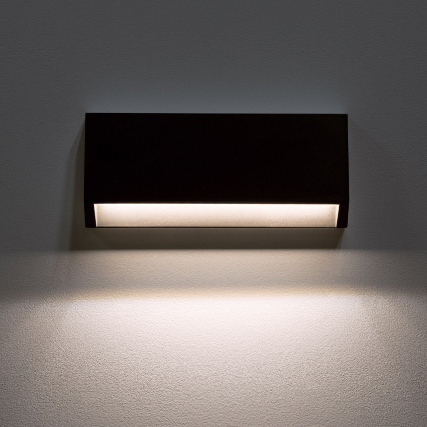 Aplique de Pared LED Valeta IP65 3W Negro