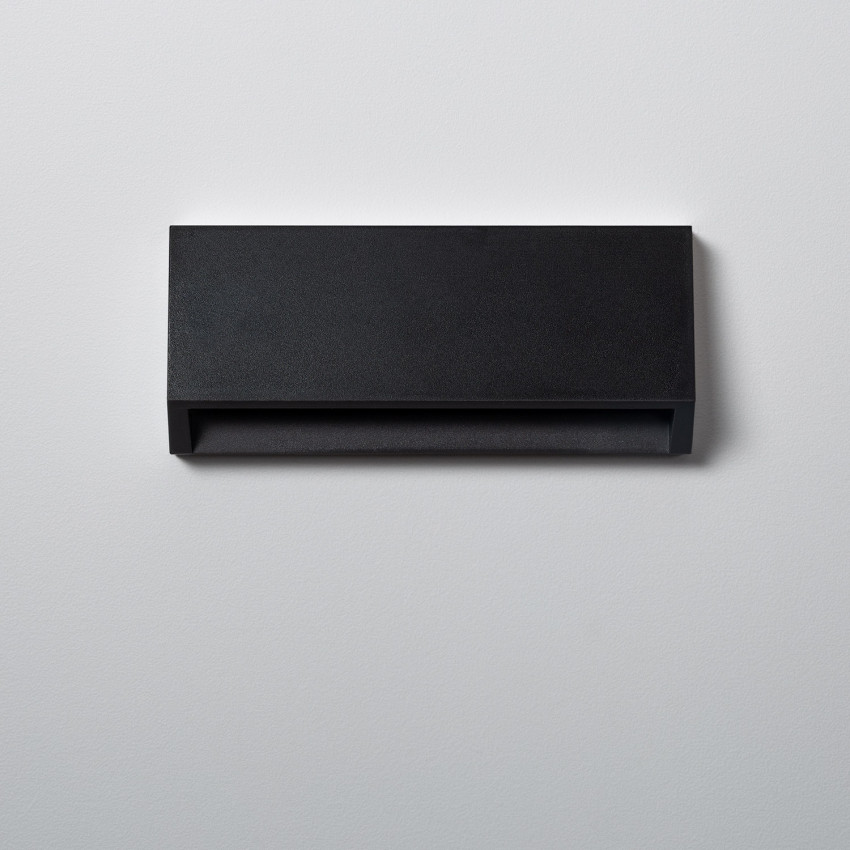 Aplique de Pared LED Valeta IP65 3W Negro