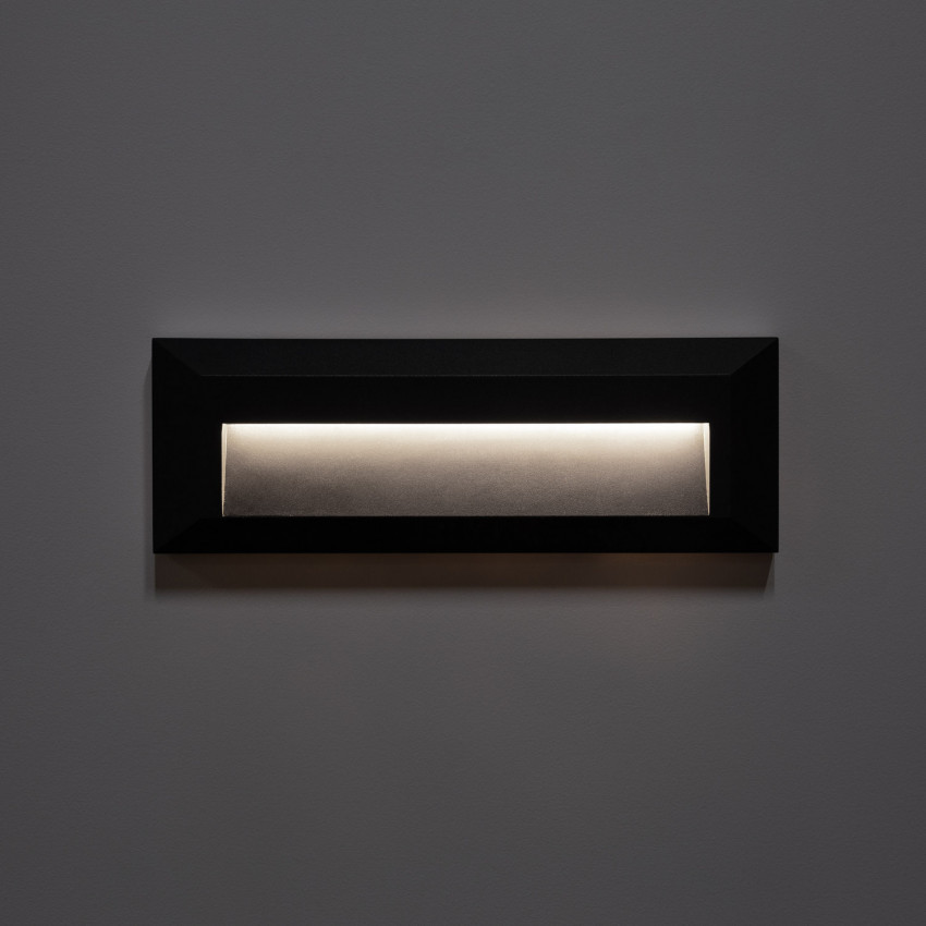 Aplique de Pared LED Élide IP65 2W Negro