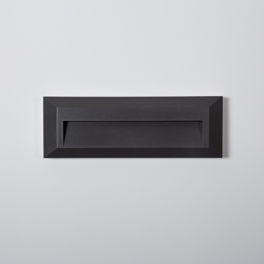 Aplique de Pared LED Élide IP65 2W Negro