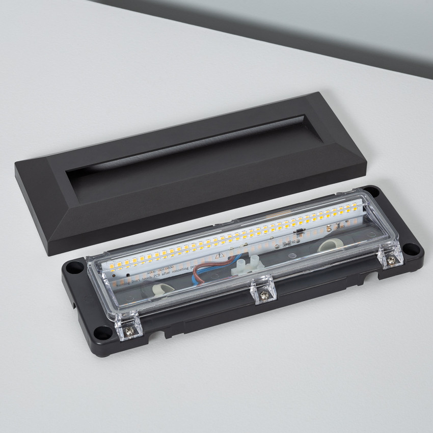 Aplique de Pared LED Élide IP65 2W Negro
