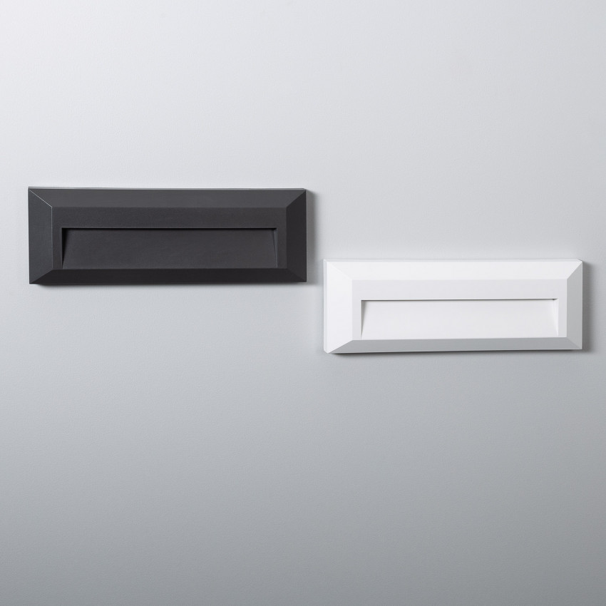 Aplique de Pared LED Élide IP65 2W Negro