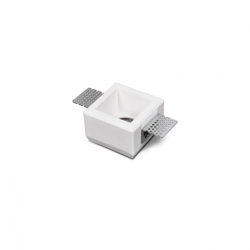 Downlight Ring Pleisterwerk/Pladur Vierkant Integratie voor LED Lamp GU10 / GU5.3 Cut 83x83 mm UGR17