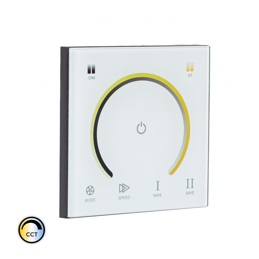 Controlador Regulador Pared Táctil para Tira LED CCT