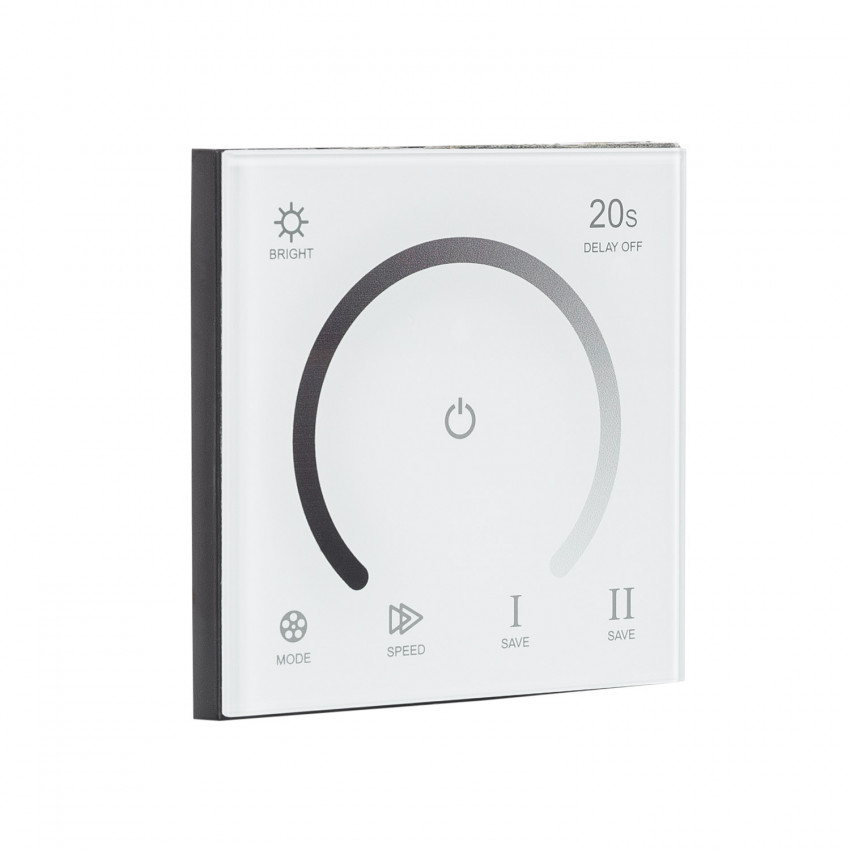 Controlador Regulador Pared Táctil para Tira LED Monocolor