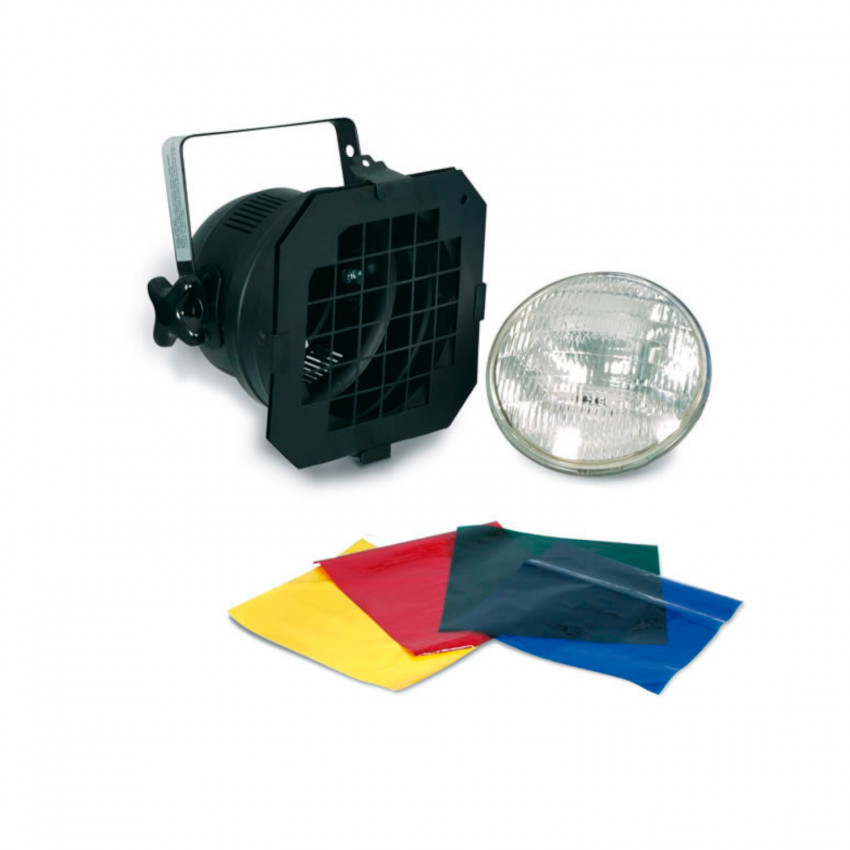 Schijnwerper Kit Equipson PAR 56 met 4 filters