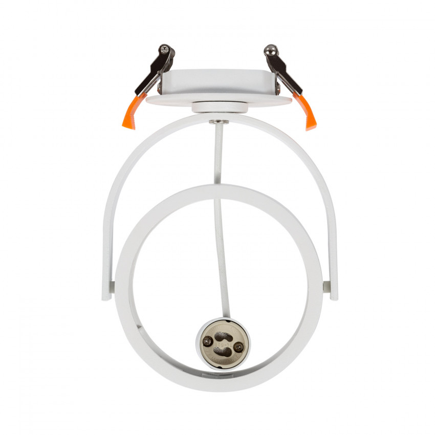 Downlight Ring Opbouw Rond Richtbaar voor LED Lamp  GU10 AR111 