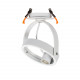 Aro Downlight Superficie Circular Direccionable para Bombilla LED GU10 AR111 Corte Ø 80 mm