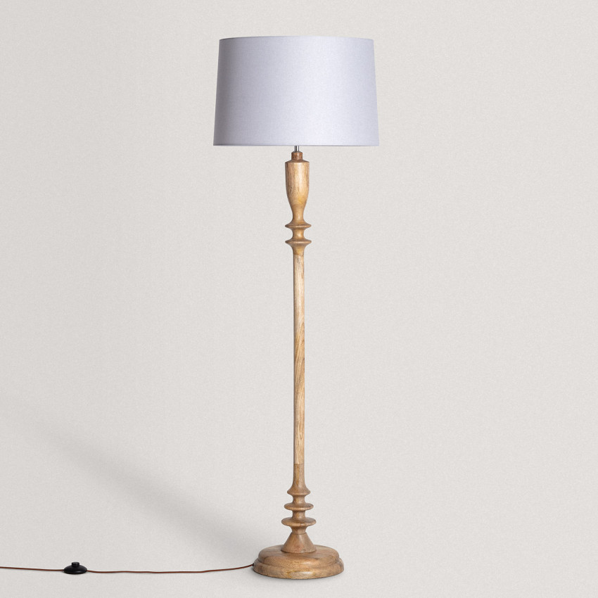 Staande Lamp van Hout Meena ILUZZIA