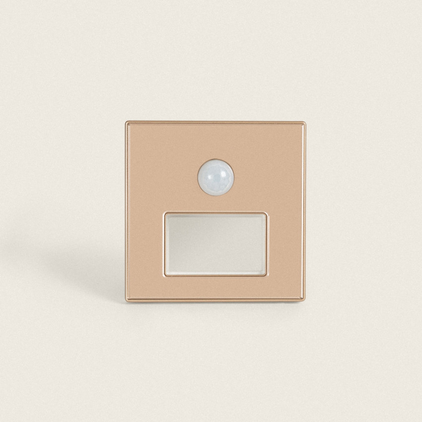 Baliza de Pared LED 1.5 W Empotrable con Sensor PIR Indra