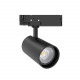 Foco Carril LED Trifásico 30W Fasano No Flicker Regulable DALI Negro