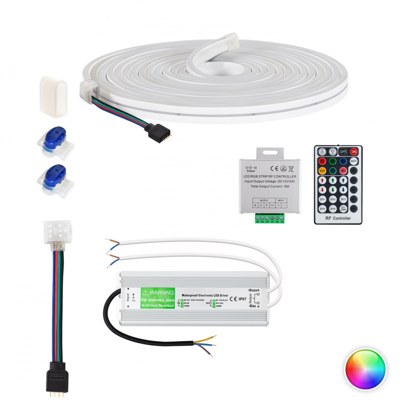 Bobina Neón LED 12V DC 50 Metros