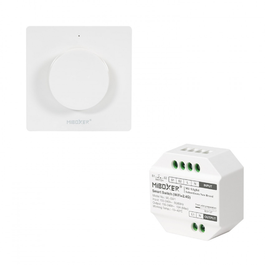 Dimmer TRIAC LED + MiBoxer Monocolor RF afstandsbediening