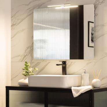 Armatuur voor Badkamer Spiegel 5W Zilver Carl 6000K