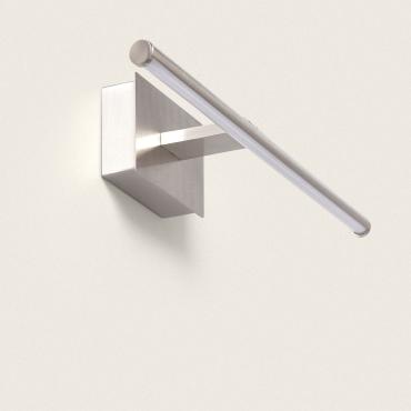 Wandlamp voor schilderijen 1.8W Slimlight  met Batterij Nikkel
