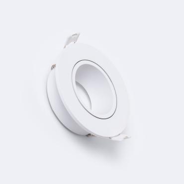 Downlight Ring Rod Wit voor LED-lamp GU10 / GU5.3 Zaagmaat Ø 75 mm Wit