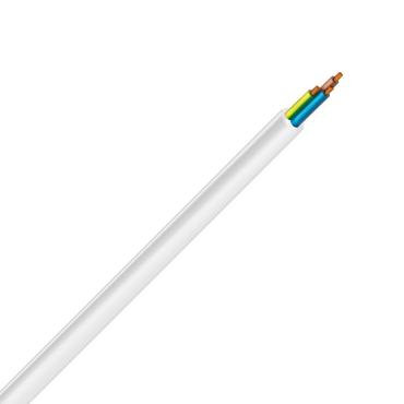 Indoor Flexibele Kabel 3 x 1,5mm² Wit 1kV RV-K Wit