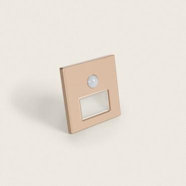 LED Baken 1,5W inbouw met PIR Sensor Indra Roségoud