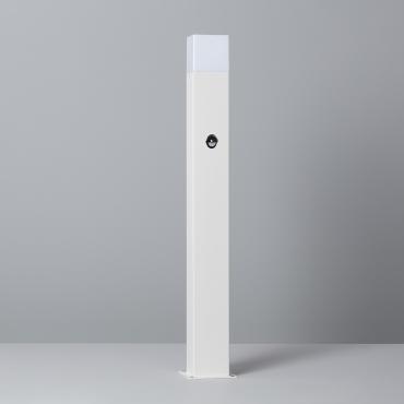 Baken Outdoor 74Cm met PIR bewegingsdetector Augusta Wit Wit