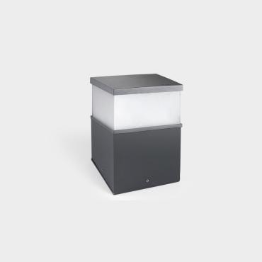 Buitenverlichting Cubik LED 15W IP65 LEDS-C4 10-9938-Z5-CL Stedelijk Grijs