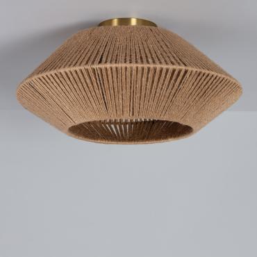 Plafondlamp Natuurlijk Touw Big Moksha Natuurlijk