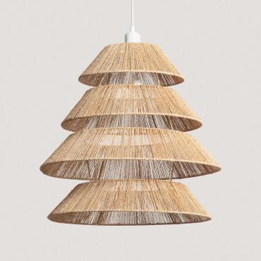 Hanglamp Jute Aymara Ø520 mm ILUZZIA Wit textiel