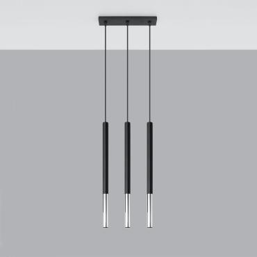 Hanglamp Mozaica 3L SOLLUX Goud