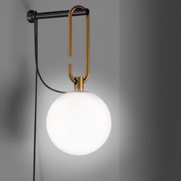 Wandlamp NH ARTEMIDE Zwart / Goud