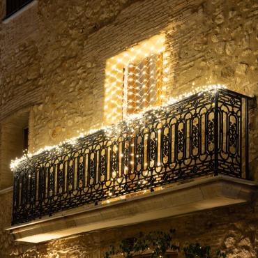 Licht Gordijn Outdoor  12W 2M 2700K