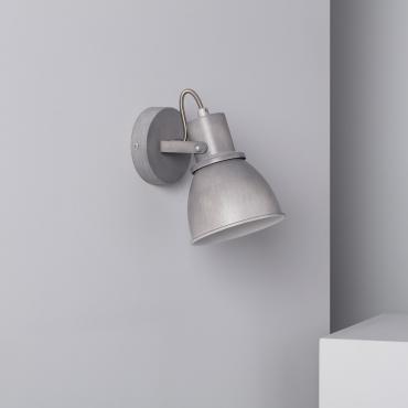 Wandlamp Aluminium Richtbaar met 1 Spot Emery Grijs