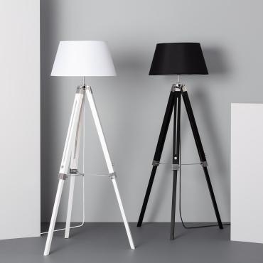 Staande Lamp WiFi met Dimmer Naweza Zwart