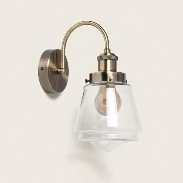 Wandlamp Glas Ticiano Goud