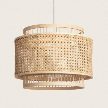 Hanglamp van Bamboe Bangkal Natuurlijk