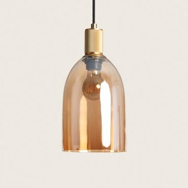 Hanglamp Glas Tulio Amber