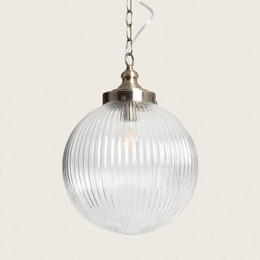Hanglamp van Glas Marcio Transparant