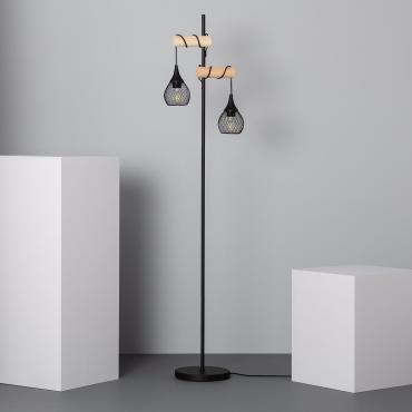 Staande lamp Monah Zwart